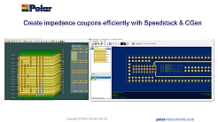 Create impedance coupons with Si8000m / Si9000e & CGEN