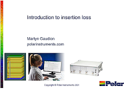 Introduction to insertion loss