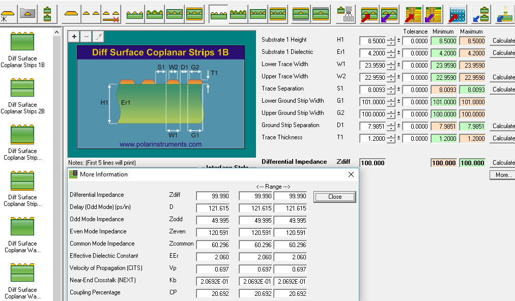 Si8000 main screen