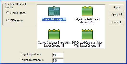 SB200 Structure Control Dialog