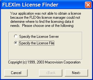 License finder