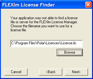 License finder