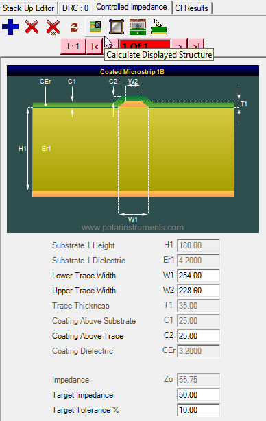 Calculate structure