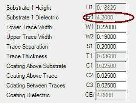 Structure parameters