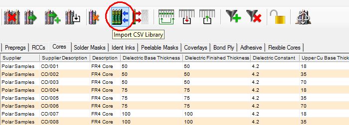 Import CSV