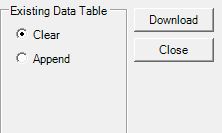 Clearing or appending to the library